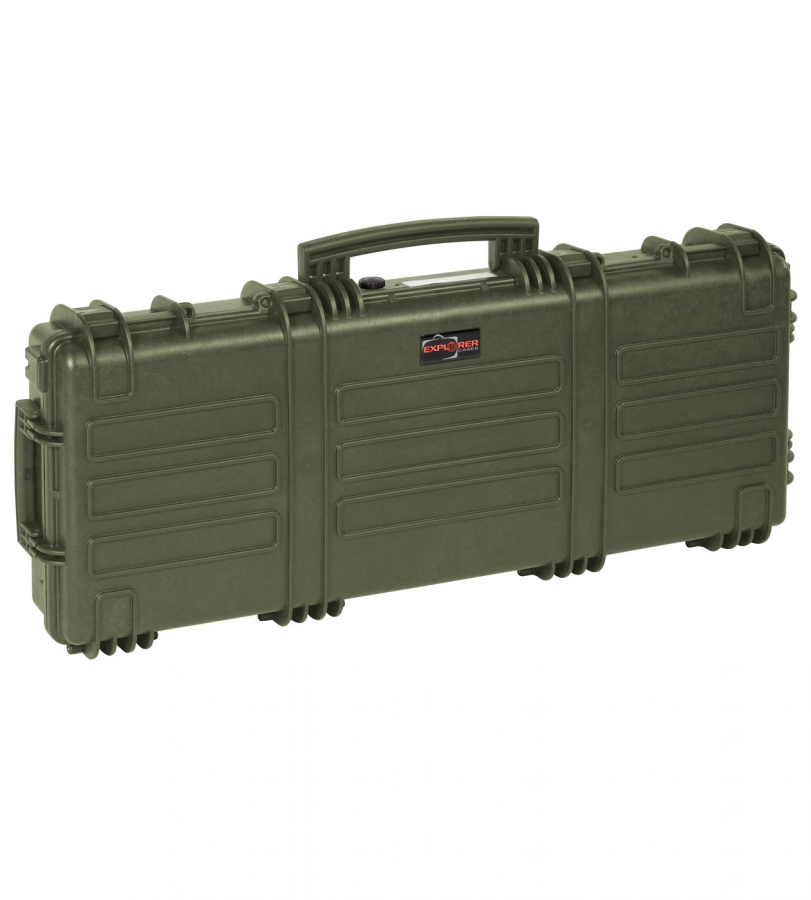 Odolný vodotěsný kufr na zbraně 9413, zelený prázdný