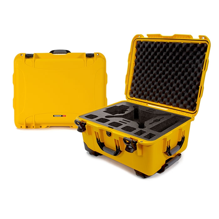 Odolný kufr Nanuk 950 DJI PHANTOM žlutý
