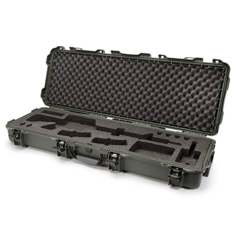 Odolný kufr Nanuk 990 AR15 olivový s pěnou