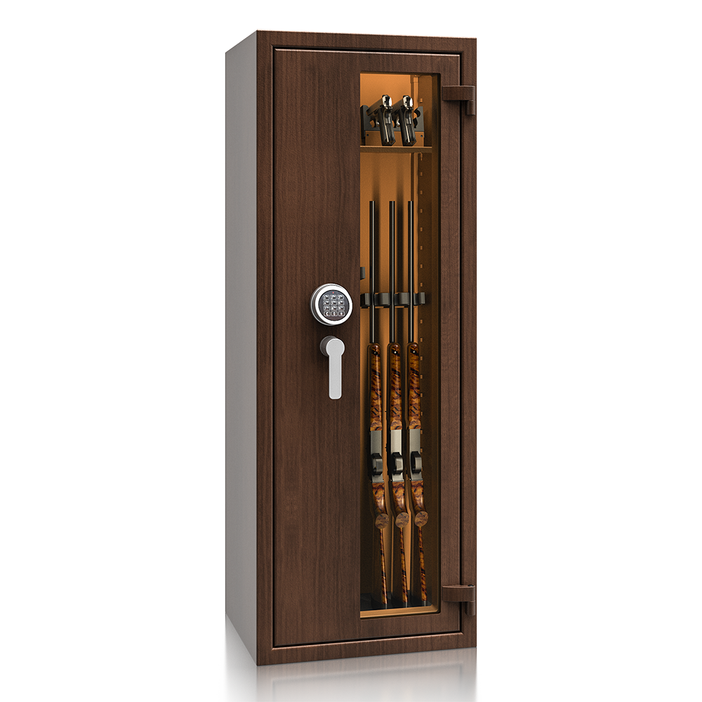 Prosklený trezor St. Gallen WF VITRINA 56410.52S EL, wood line