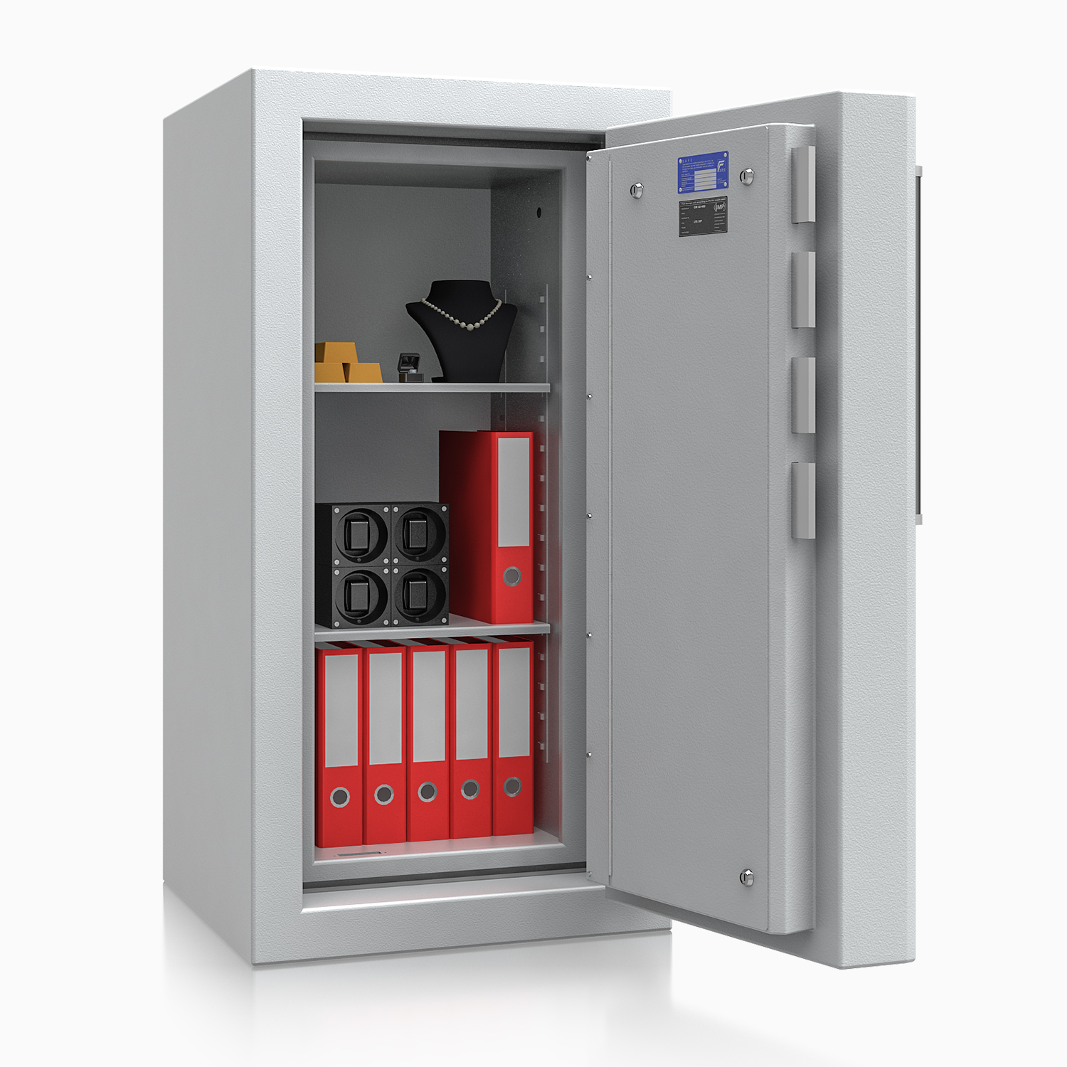 Trezor Save4Ever 428104.01 KL, třída VI, světle šedý