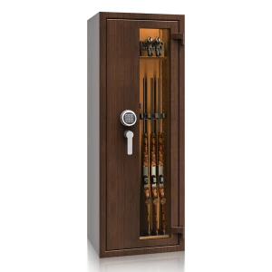 Prosklený trezor St. Gallen WF VITRINA KOMBI 56410.52S EL, wood line