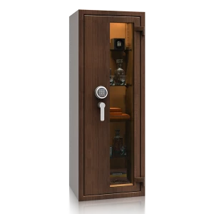 Prosklený trezor St. Gallen WF VITRINA KOMBI 56412.52S EL, wood line