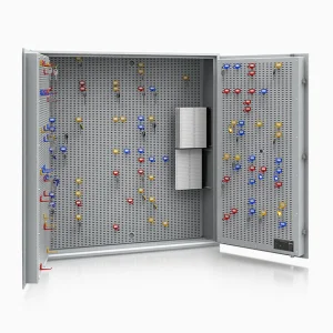 Sejf na klíče Leipzig 13106, světle šedý