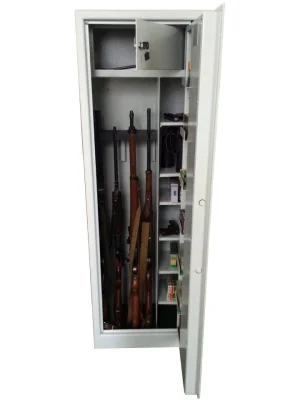 Kombinovaná skříň na čtyři zbraně V07/4 VARIANT, tmavě šedá 