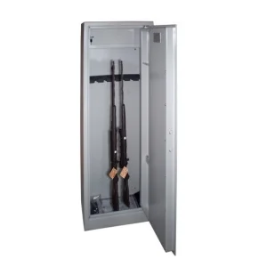 Skříň na sedm zbraní V07, světle šedá 