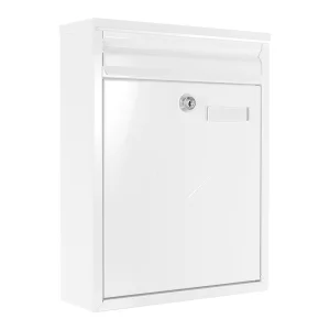 Schránka COMO bílá pozinkovaná