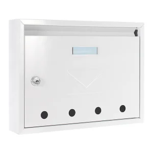 Schránka IMOLA bílá pozinkovaná