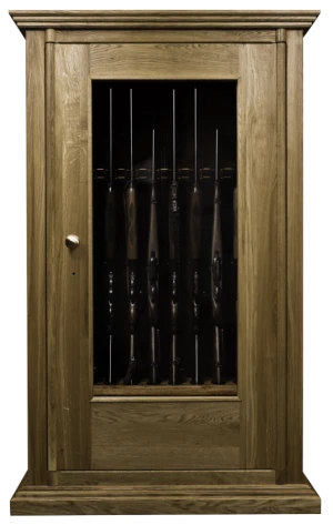 Luxusní prosklený trezor pro deset zbraní Panorama I.