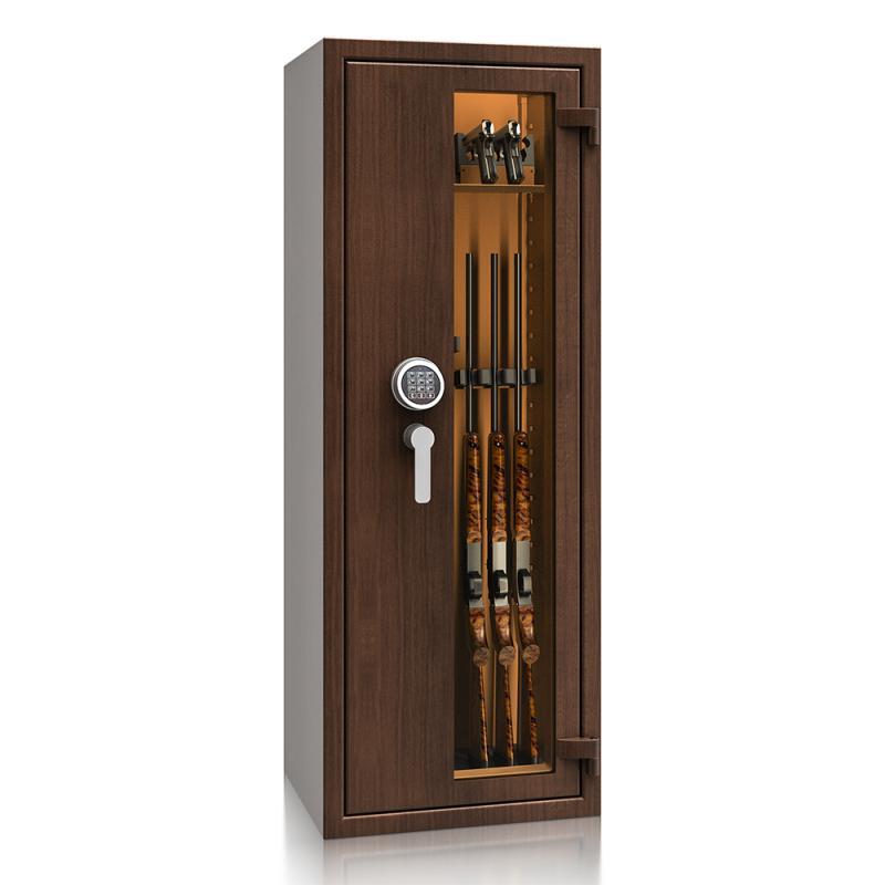 Prosklený trezor St. Gallen WF VITRINA KOMBI 56410.52S EL, wood line